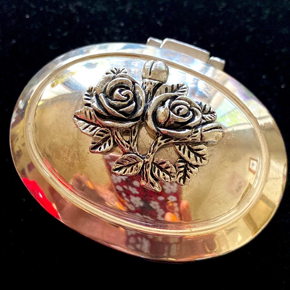 New in box.  Silver plated trinket box.
